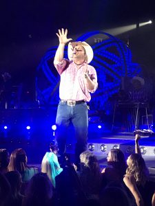 Garth Brooks performing at Rimrock Auto Arena 