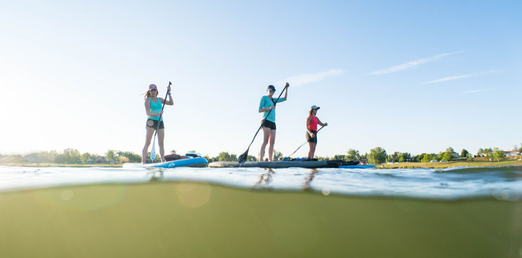Lake Elmo Stand Up Paddleboarding