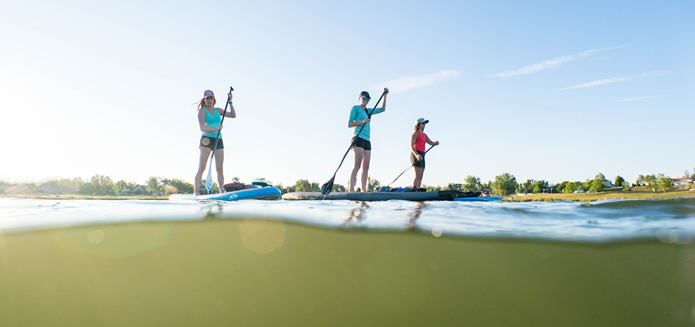 Group Outing on Stand Up Paddle Boards