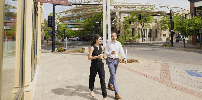 Walking Downtown Billings