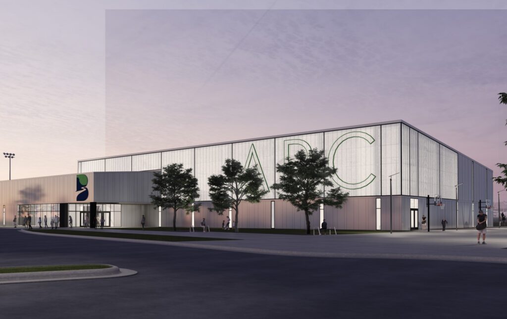 Amend Rec Center Outside Render