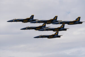The Blue Angels Perform