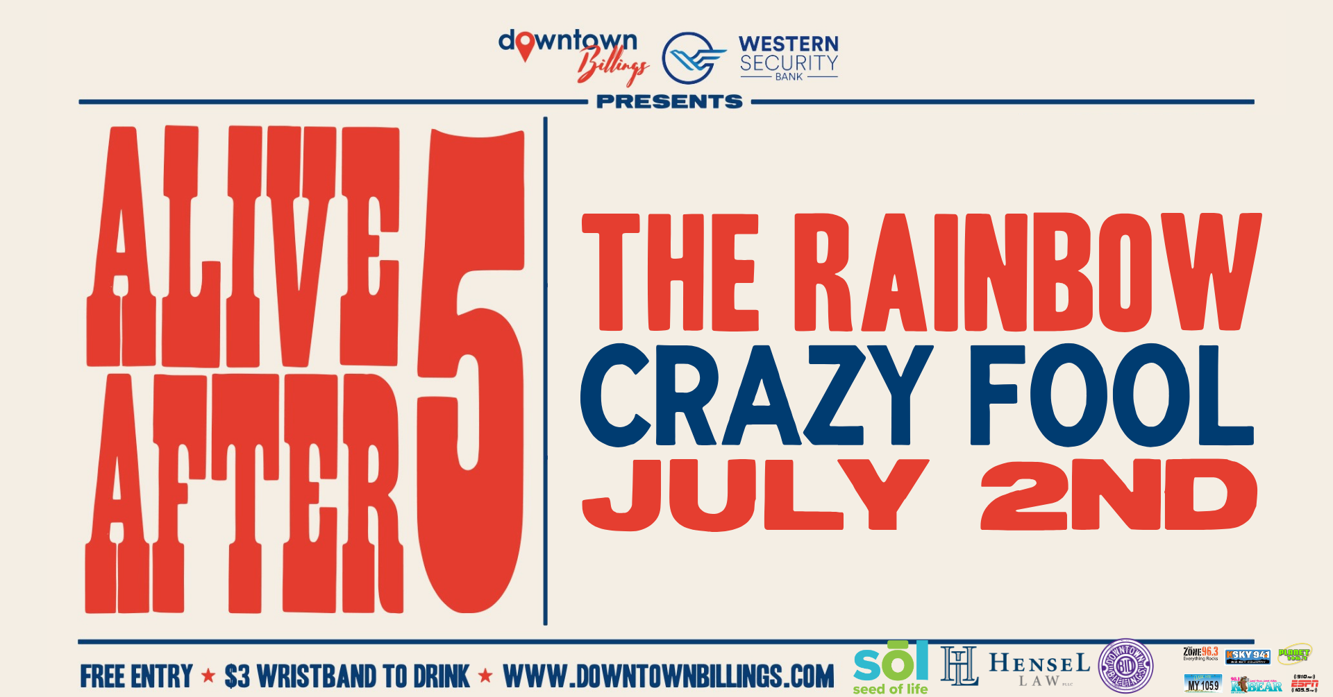 Alive After Five: Crazy Fool