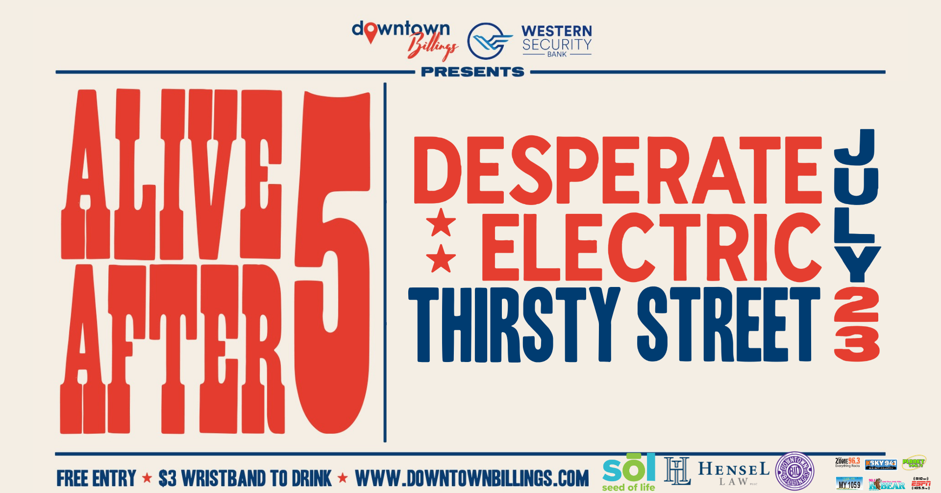 Alive After 5: Desperate Electric
